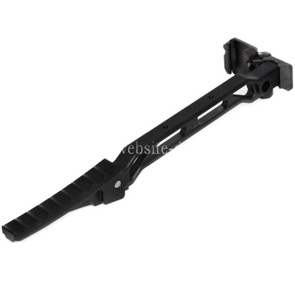 5KU 198mm AB-8R Stil Mit klappbarem Mech Schaft Geeignet für 1913 Picatinny Schienen System Gewehre Airsoft Schwarz