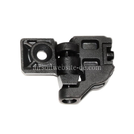5KU 198mm AB-8 Stil Mit klappbarem Mech Schaft Geeignet für 1913 Picatinny Schienen System Gewehre Airsoft Schwarz