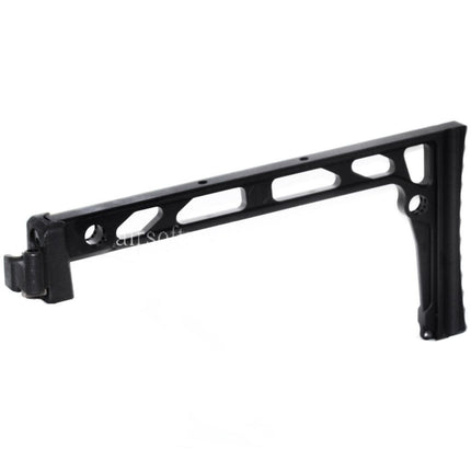 5KU 206mm SS-8 Stil Kolbenkappe Schaft Geeignet für D-Boys GHK LCT CYMA AK Serie Gewehre Airsoft Schwarz