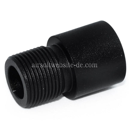 5KU Lauf Schalldämpfer Kompensator Adapter Innere +14mm CW im Uhrzeigersinn Zu Äußere -14mm CCW gegen den Uhrzeigersinn