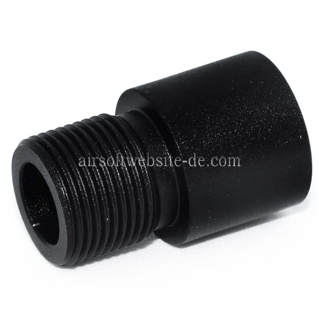 5KU Lauf Schalldämpfer Kompensator Adapter Innere +14mm CW im Uhrzeigersinn Zu Äußere -14mm CCW gegen den Uhrzeigersinn