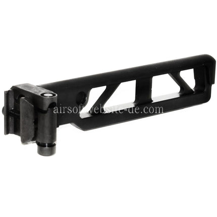 5KU 162mm ST-6 Stil AR M4 Schaft mit Klappmechanismus Geeignet für M1913 Picatinny Schienensystem Gewehre Airsoft Schwarz
