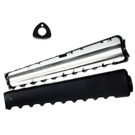 E&C 300mm Polymer M16A1 Handschutz Geeignet für E&C Tokyo Marui M16 Serie AEG Gewehre Airsoft Schwarz