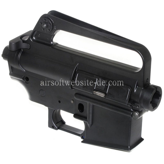 E&C M16VN Oberer Untere Metall Körperempfänger Geeignet für E&C Tokyo Marui M4 M16 Serie AEG Gewehre Airsoft Schwarz