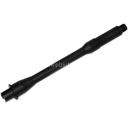 5KU 10 Zoll Aluminium Außenlauf -14mm CCW Gegen den Uhrzeigersinn Geeignet für Tokyo Marui M4 MWS GBB Gewehre Airsoft Schwarz