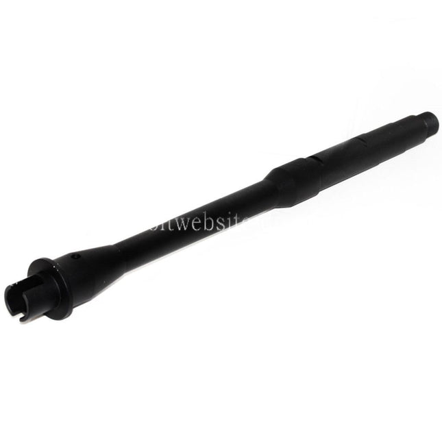5KU 11.25/11.5 Zoll Aluminium Außenlauf -14mm CCW Gegen den Uhrzeigersinn Geeignet für Tokyo Marui M4 MWS GBB Gewehre Airsoft Schwarz