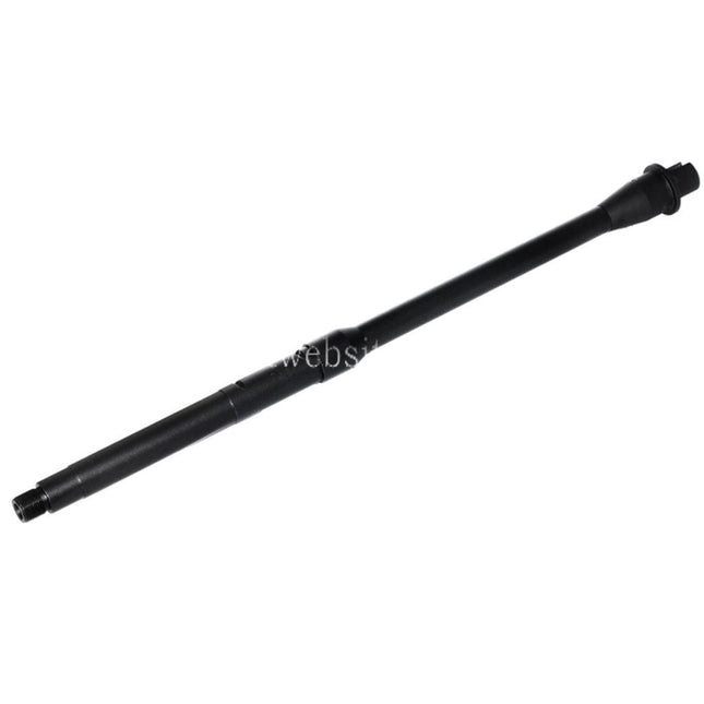 5KU 16/16.25 Zoll Aluminium Mid-Length Außenlauf -14mm CCW Gegen den Uhrzeigersinn Geeignet für Tokyo Marui M4 MWS GBB Gewehre Airsoft Schwarz