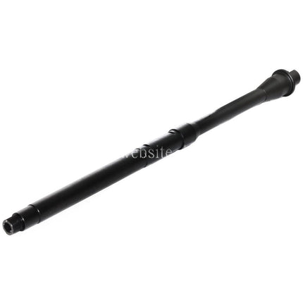 5KU 16/16.25 Zoll Aluminium Karabinerlänge Außenlauf -14mm CCW Gegen den Uhrzeigersinn Geeignet für Tokyo Marui M4 MWS GBB Gewehre Airsoft Schwarz