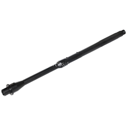5KU 16/16.25 Zoll Aluminium Karabinerlänge Außenlauf -14mm CCW Gegen den Uhrzeigersinn Geeignet für Tokyo Marui M4 MWS GBB Gewehre Airsoft Schwarz