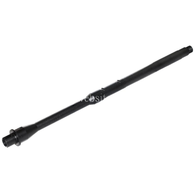 5KU 16/16.25 Zoll Aluminium Karabinerlänge Außenlauf -14mm CCW Gegen den Uhrzeigersinn Geeignet für Tokyo Marui M4 MWS GBB Gewehre Airsoft Schwarz