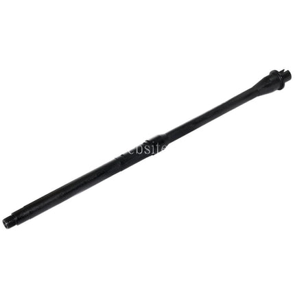 5KU 17.75/18 Zoll Aluminium Mid-Length Außenlauf -14mm CCW Gegen den Uhrzeigersinn Geeignet für Tokyo Marui M4 MWS GBB Gewehre Airsoft Schwarz