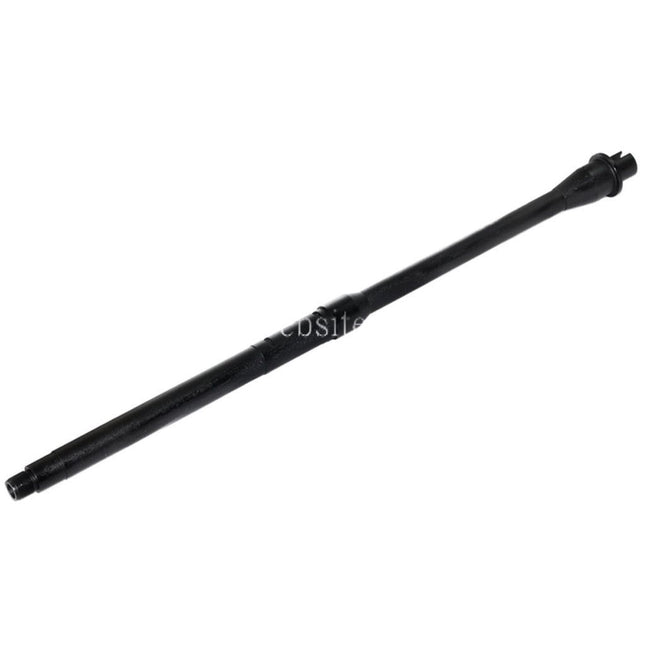 5KU 17.75/18 Zoll Aluminium Mid-Length Außenlauf -14mm CCW Gegen den Uhrzeigersinn Geeignet für Tokyo Marui M4 MWS GBB Gewehre Airsoft Schwarz
