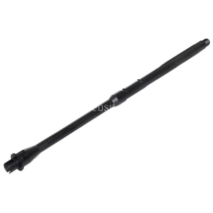 5KU 17.75/18 Zoll Aluminium Mid-Length Außenlauf -14mm CCW Gegen den Uhrzeigersinn Geeignet für Tokyo Marui M4 MWS GBB Gewehre Airsoft Schwarz