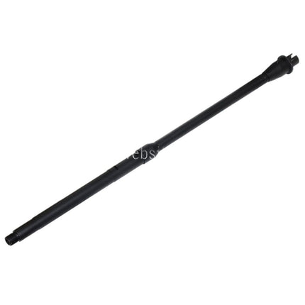 5KU 20/20.25 Zoll Aluminium Mid-Length Außenlauf -14mm CCW Gegen den Uhrzeigersinn Geeignet für Tokyo Marui M4 MWS GBB Gewehre Airsoft Schwarz