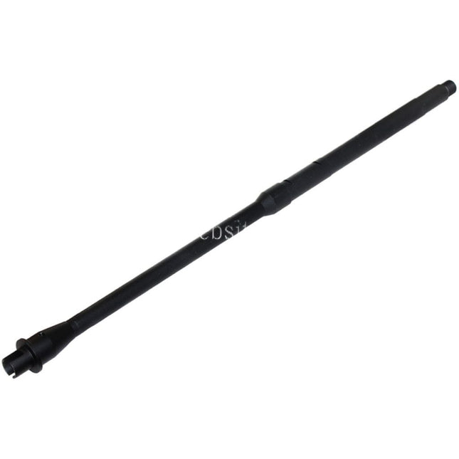 5KU 20/20.25 Zoll Aluminium Mid-Length Außenlauf -14mm CCW Gegen den Uhrzeigersinn Geeignet für Tokyo Marui M4 MWS GBB Gewehre Airsoft Schwarz