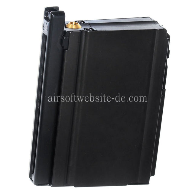 King Arms 25rd Gas Magazin Geeignet für Tanaka KJW King Arms MDT/M700 Scharfschützengewehre Airsoft Schwarz