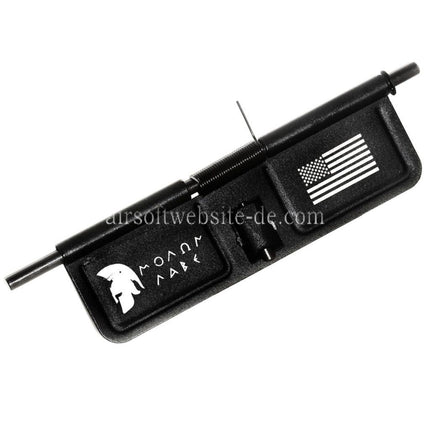 APS Empfänger Staubschutz (Verschiedene Stile) Geeignet für APS ASR Tokyo Marui M4 M16 Serie AEG Gewehre Airsoft Schwarz