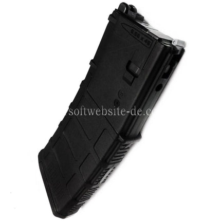 Guns Modify GM EVO MWS 35rds Gas Magazin V2 Geeignet für GM Tokyo Marui M4 Serie MWS GBB Gewehre Airsoft Schwarz