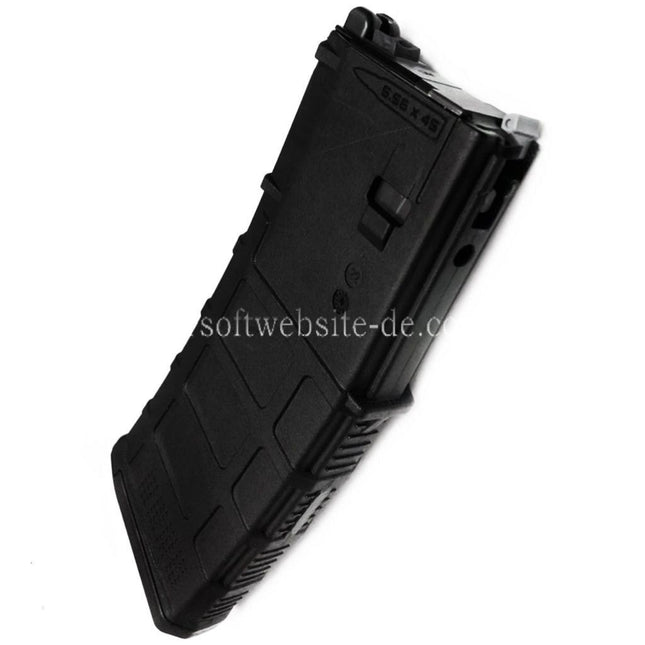 Guns Modify GM EVO MWS 35rds Gas Magazin V2 Geeignet für GM Tokyo Marui M4 Serie MWS GBB Gewehre Airsoft Schwarz
