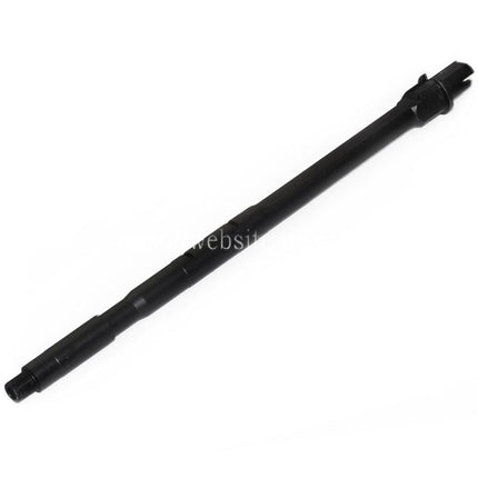 Battleaxe 360mm/375mm M4A1 Außenlauf -14mm CCW Gegen den Uhrzeigersinn Geeignet für M4 AEG Gewehre Airsoft Schwarz