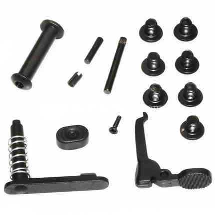 E&C Devgru N4 Oberer Untere Metall Körperempfänger M-Lok Schienen Handschutz System Set Geeignet für E&C Tokyo Marui M4 M16 Serie AEG Gewehre Airsoft
