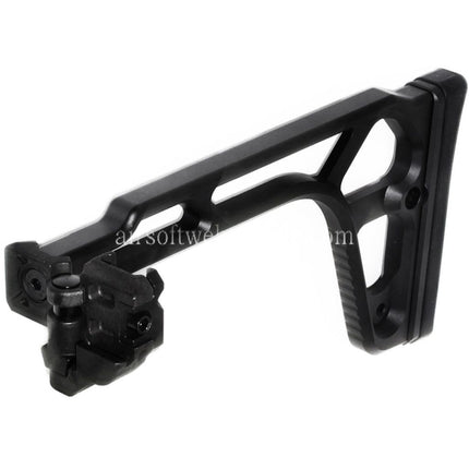 5KU 227mm Klappschaft mit 1913 Schnittstelle Geeignet für MCX / MPX AEG Gewehre Airsoft Schwarz