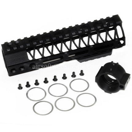CYMA 185mm 7 Zoll M-LOK RAS Handschutz schienen system Geeignet für CYMA VFC GHK Tokyo Marui M4 M16 Serie AEG Gewehre Airsoft Schwarz