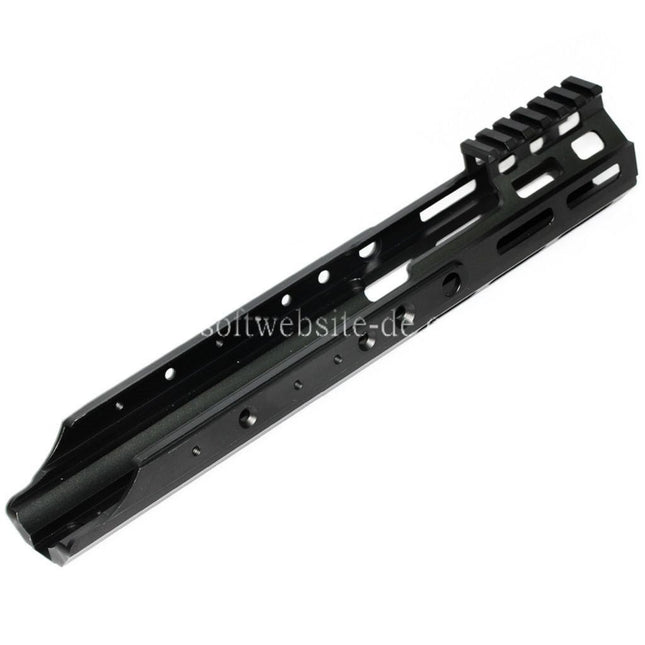 Airsoft Website CNC Aluminum 300mm KC Stil MREX M-LOK Handschutz schienen system Geeignet für Double Bell BY-805 VFC WE-Tech Tokyo Marui SCAR Serie AEG Gewehre