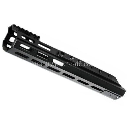 Airsoft Website CNC Aluminum 300mm KC Stil MREX M-LOK Handschutz schienen system Geeignet für Double Bell BY-805 VFC WE-Tech Tokyo Marui SCAR Serie AEG GBB Gewehre