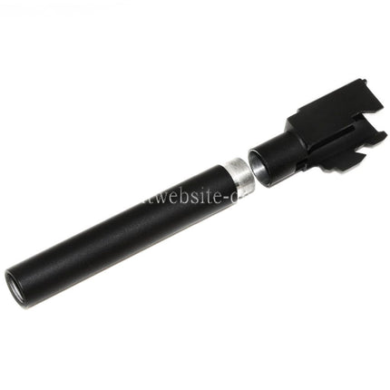 DOUBLE BELL 133mm/136mm Außen Lauf -12mm CCW gegen den Uhrzeigersinn Geeignet für DOUBLE BELL ARMY ARMAMENT Tokyo Marui G34 Serie GBB Pistolen Airsoft