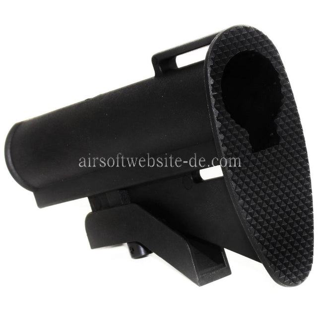Airsoft Website M733 XM177 Schaft Geeignet für CYMA  JG G&G G&P Echo1 Classic Army ICS Tokyo Marui M4 M16 Serie AEG Gewehre Schwarz