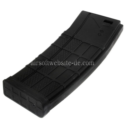 CYMA 200rd Leichtgewicht Polymer Mid-Cap Magazin Geeignet für M4 M16 Serie AEG Gewehre Airsoft Schwarz
