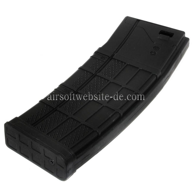 CYMA 200rd Leichtgewicht Polymer Mid-Cap Magazin Geeignet für M4 M16 Serie AEG Gewehre Airsoft Schwarz