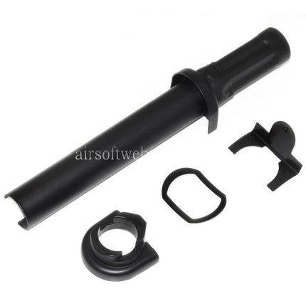 CYMA Aluminium Gasrohrbaugruppe geeignet für CM048 AK74N Serie AEG Gewehre Airsoft Schwarz