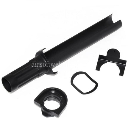 CYMA Aluminium Gasrohrbaugruppe geeignet für CM048 AK74N Serie AEG Gewehre Airsoft Schwarz