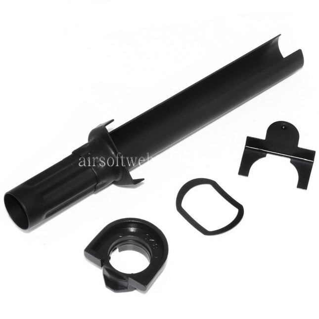 CYMA Aluminium Gasrohrbaugruppe geeignet für CM048 AK74N Serie AEG Gewehre Airsoft Schwarz
