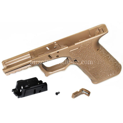 JDG Polymer80 Lizenziert P80 PF940C Unterer Rahmen Geeignet für Tokyo Marui G19 GEN3 Serie GBB Pistolen Airsoft