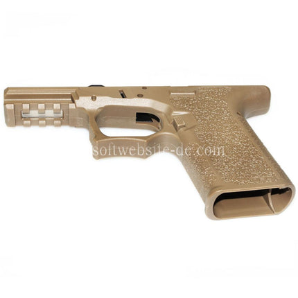 JDG Polymer80 Lizenziert P80 PF940C Unterer Rahmen Geeignet für Tokyo Marui G19 GEN3 Serie GBB Pistolen Airsoft