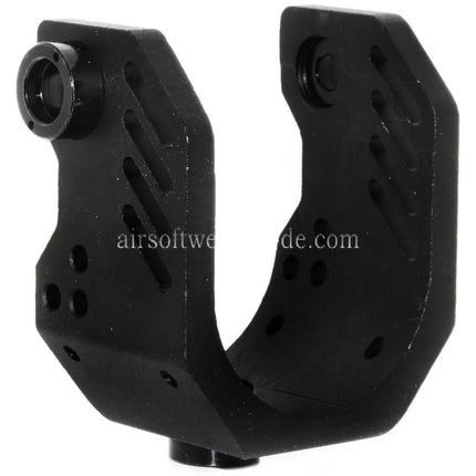 Airsoft Website Schaftriemen Adapterplatte C Geeignet für CYMA CM060 Tokyo Marui P90 AEG Gewehre Schwarz