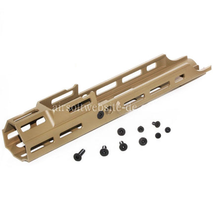 PTS Kinetic MREX M-LOK MK2 Handschutz Schienen system (284mm) Geeignet für Cybergun VFC Tokyo Marui SCAR Gewehre Airsoft