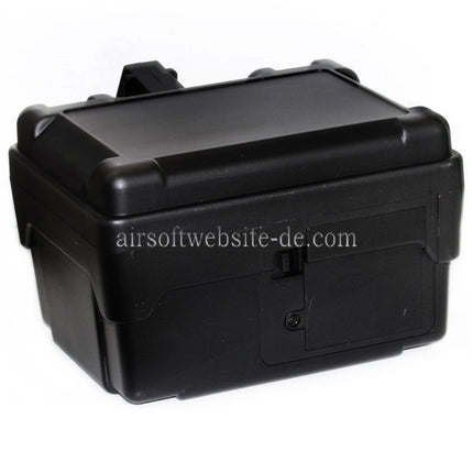 Airsoft Website 2600rd Elektrisch Trommelmagazin Geeignet für M4 M16 Serie AEG Gewehre Schwarz