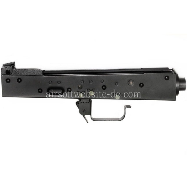 Golden Eagle Metallgehäuse AKM Empfänger mit M4 schaftrohr adapter Geeignet für JG Golden Eagle 6831 AK Serie AEG Gewehre Airsoft Schwarz