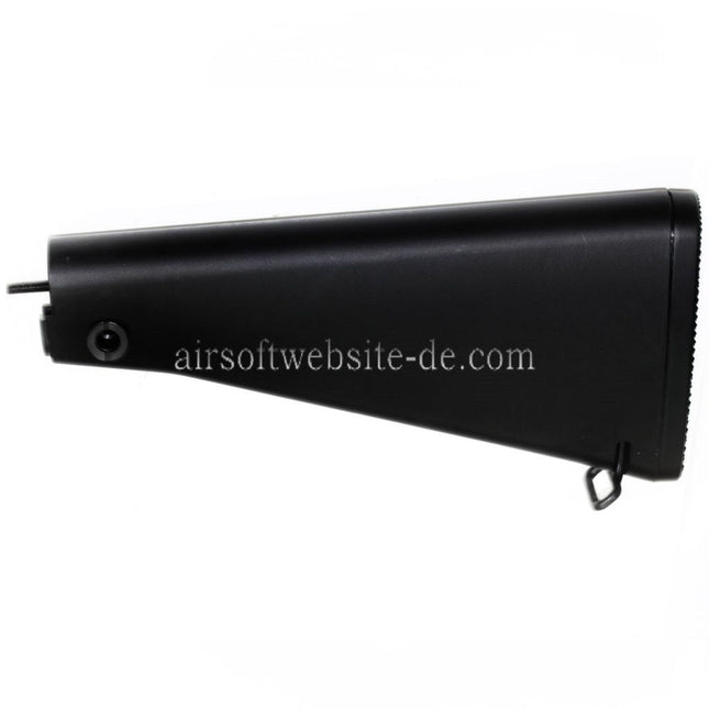 Golden Eagle Fester Schaft Geeignet für JG6601 M16A3 M4 M16 Serie AEG Gewehre Airsoft Schwarz