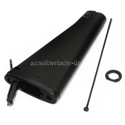 Golden Eagle Fester Schaft Geeignet für JG6601 M16A3 M4 M16 Serie AEG Gewehre Airsoft Schwarz