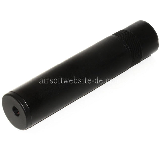 DOUBLE BELL 176mm x 38mm Schnellverschluss Kugellager QD Schalldämpfer Schwarz
