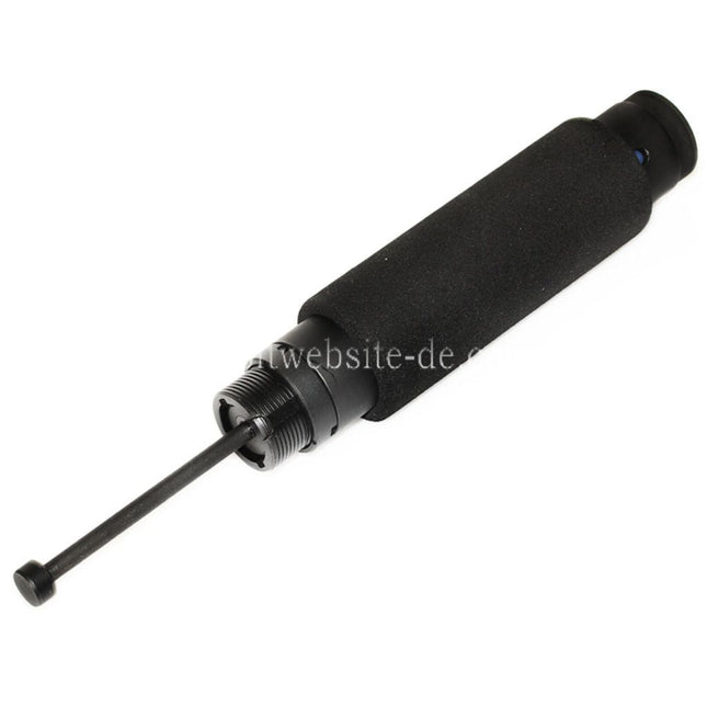 APS Gas Blowback Rückstoß Silm Schaft Pufferrohrsatz Geeignet für APS X1 Xtreme GBox Serie GBB Ultimate Pistol Gewehre Airsoft Schwarz