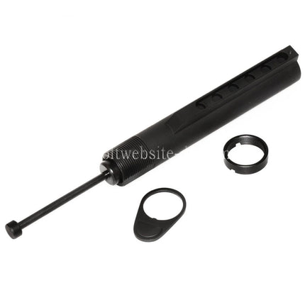 APS AR Gewehrschaft Pufferrohr mit Rückstoßsatz Geeignet für APS X1 Xtreme GBox Serie GBB Ultimate Pistol Gewehre Airsoft Schwarz
