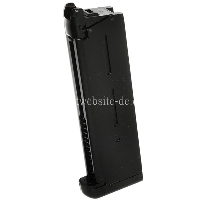 ARMY ARMAMENT 28rd Gas Magazin Geeignet für ARMY R27 R28 R29 DOUBLE BELL E&C Tokyo Marui M1911 Serie GBB Pistolen Airsoft Schwarz