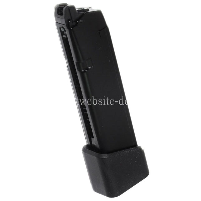 ARMY ARMAMENT 24rd Gas Magazin Dicke Basis Geeignet für G17 G18C G34 G35 G-Serie GBB Pistolen Airsoft Schwarz