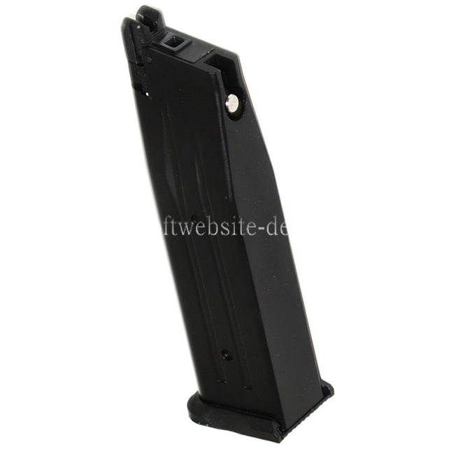 ARMY ARMAMENT 30rd Gas Magazin Geeignet für Hi-Capa 5.1 4.3 Serie GBB Pistolen Airsoft Schwarz